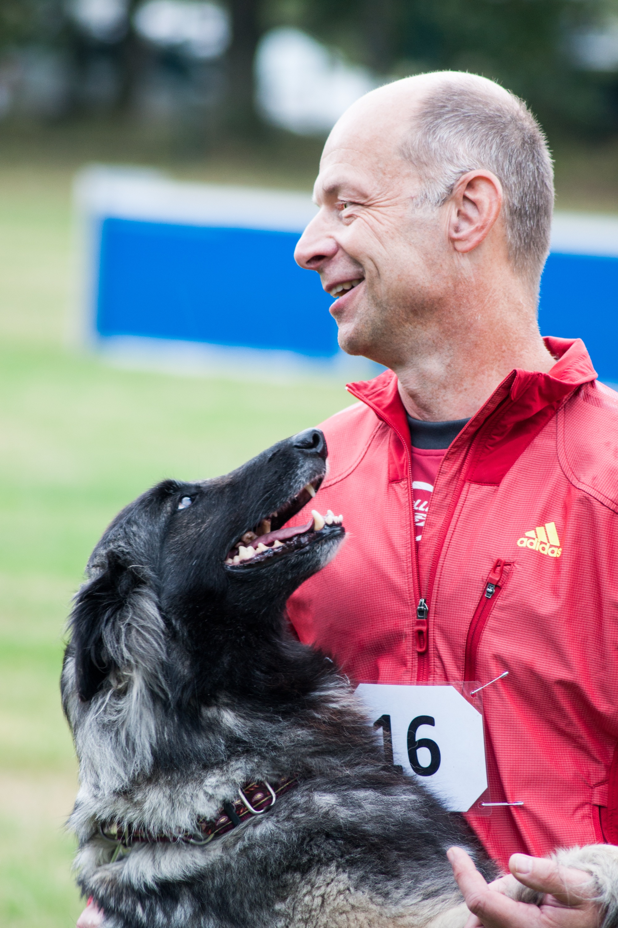 John Willson with his dog